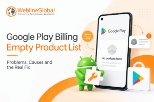 Google Play Billing Empty Product List